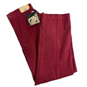 Vintage‎ NWT Levi Strauss Corduroy Pants Women's 16 Red 70s 80s Deadstock NOS